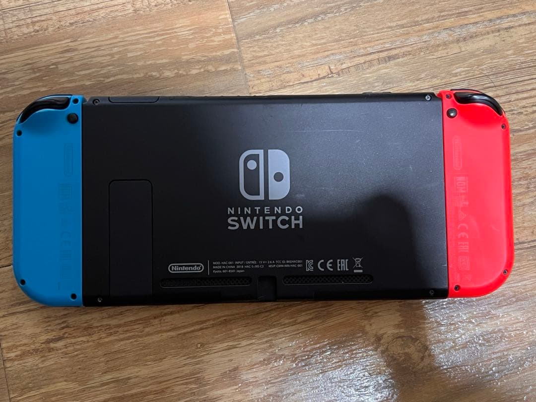 Nintendo Switch(初期型)本体 箱無し 動作確認済み
