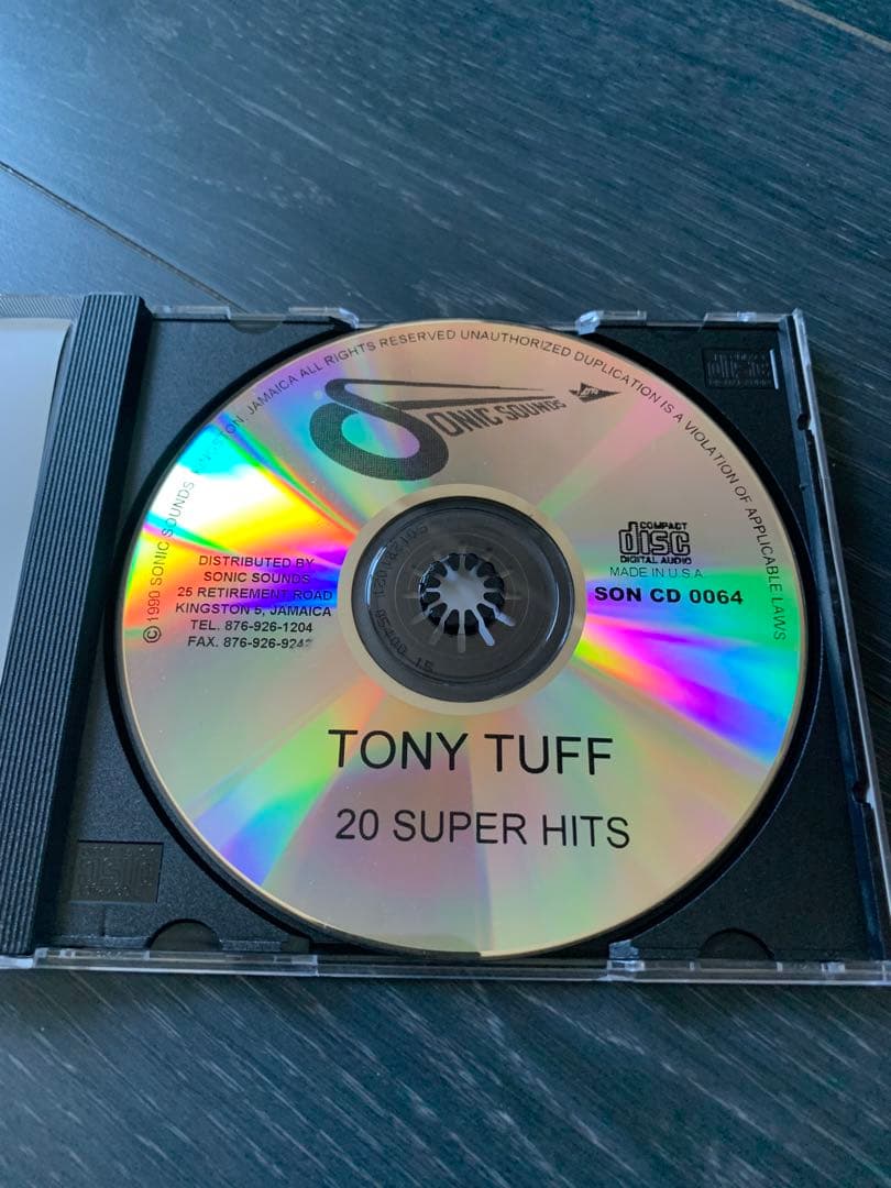 洋楽 Tony Tuff 20 Super Hits