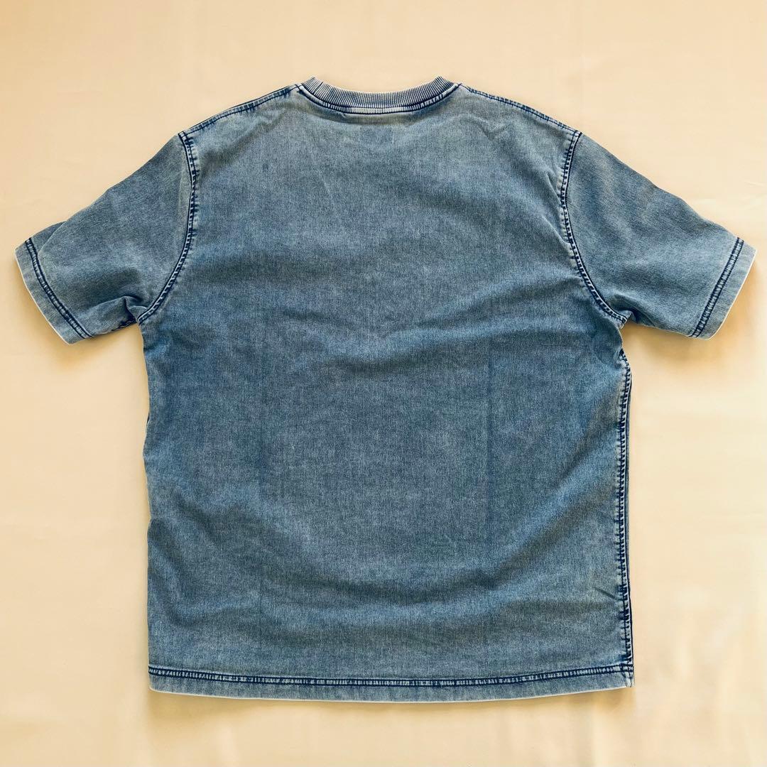 DIESEL D-BIGGOR-NE TRACK デニムTシャツXL