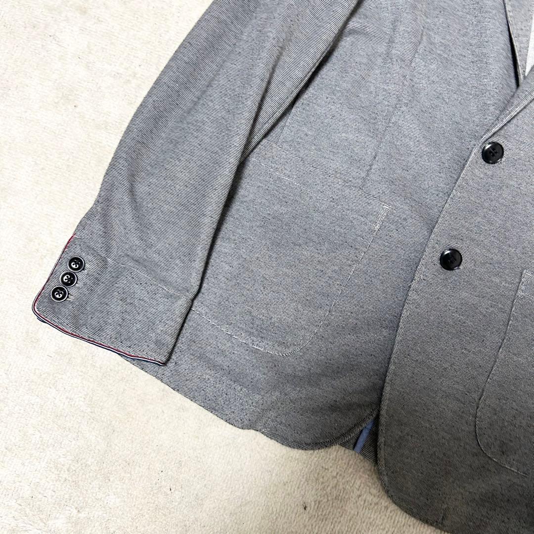 美品　BEAMS HEART アンコンジャケット　テーラードジャケット　グレー