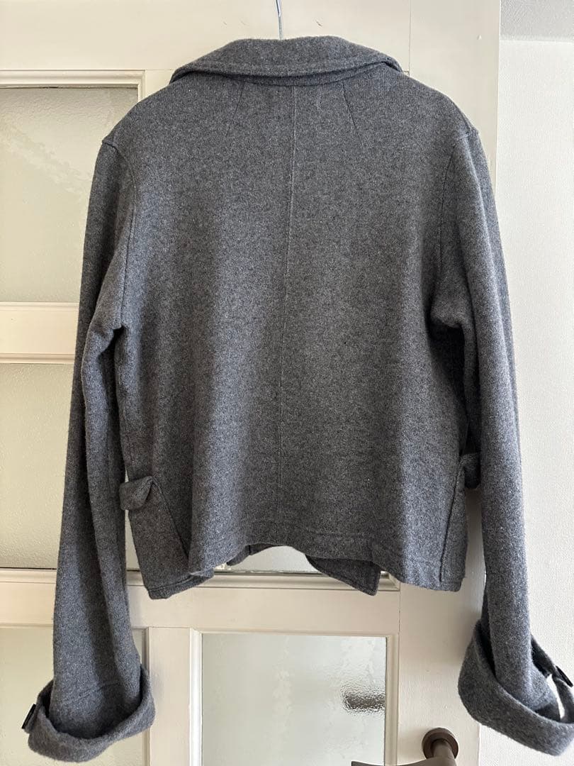 Y's Yohji Yamamoto ワイズ ヨウジヤマモト ウール ピーコート