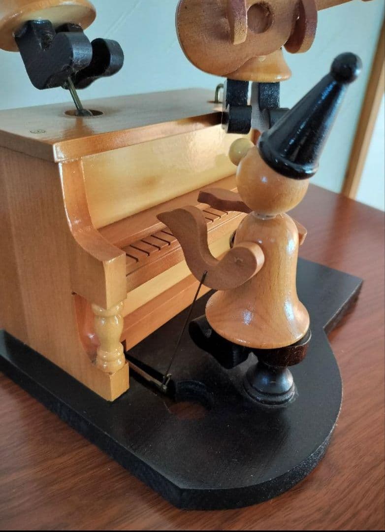 サンキョー からくり 木製オルゴール Musical Box
