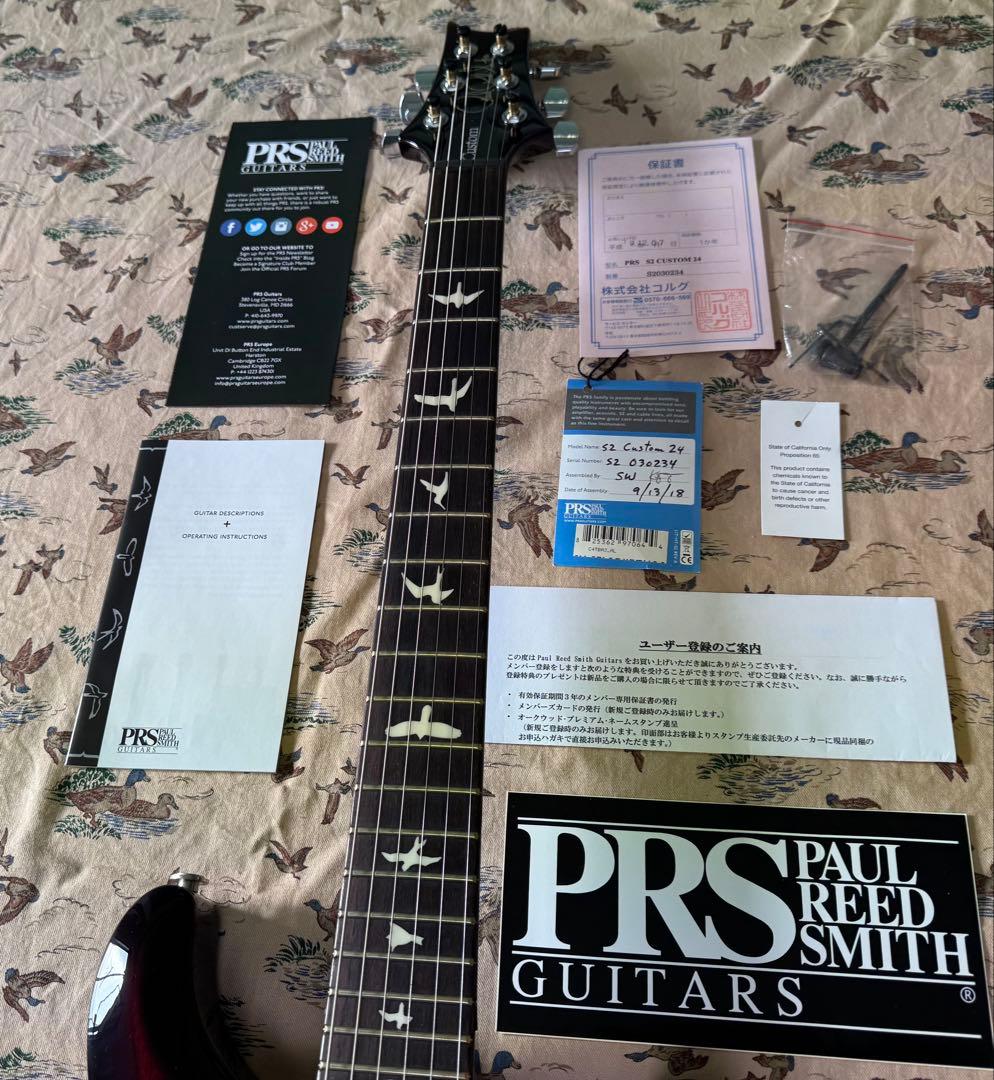 【ハートリー】　【超美品】PRS S2 Custom 24 ギター
