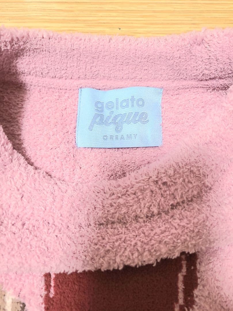 【未使用新品】gelato pique ピンク ルームウェア F