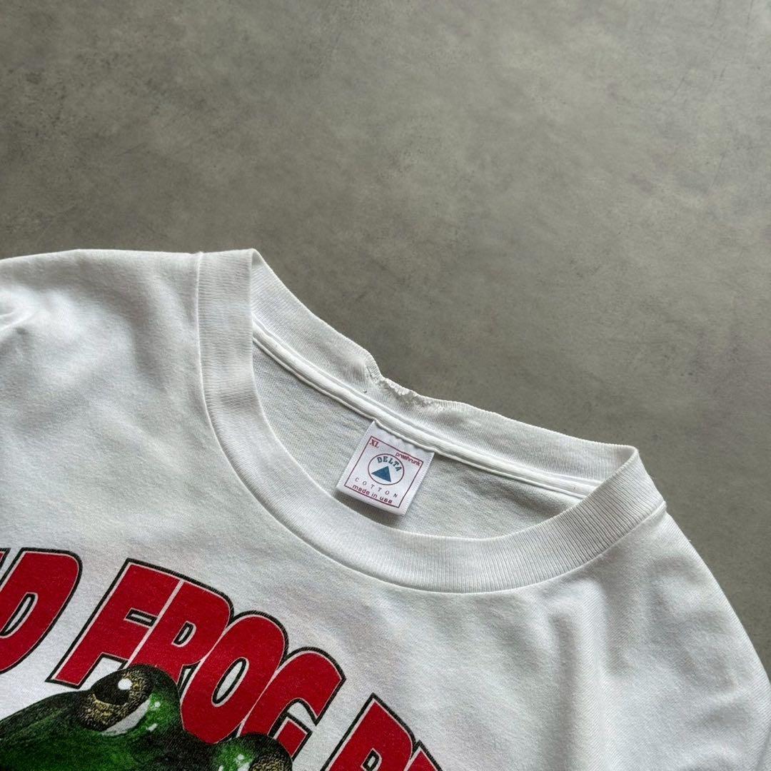 90s バドワイザー tシャツ カエル bud frog ビール 企業T