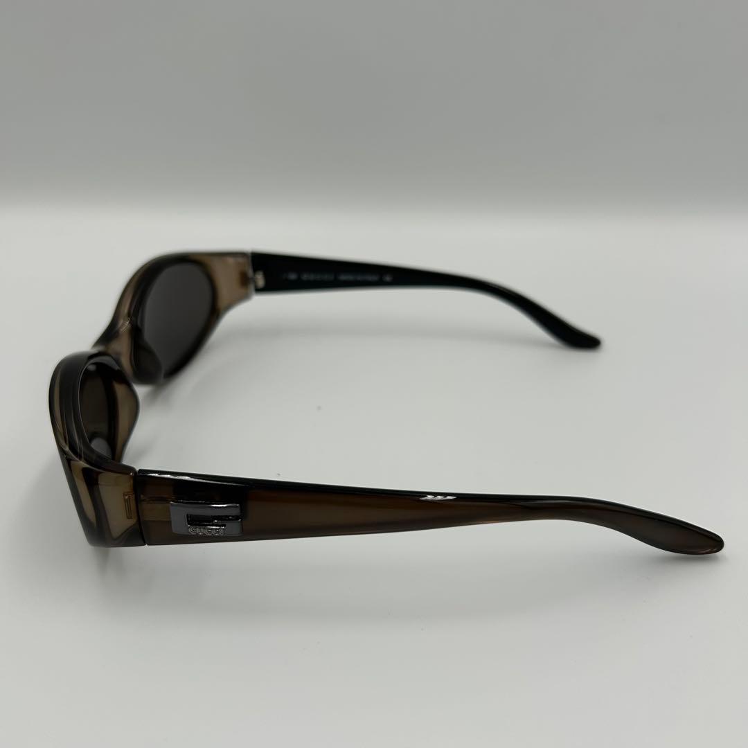 小物 00s arcihive GUCCI oval sunglasses brown
