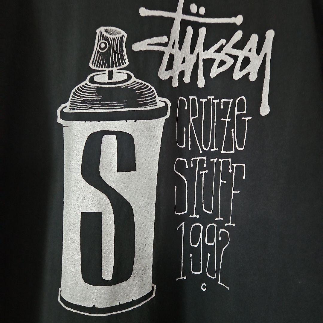 あ*あ様 希少　非売品・Boon当選品　STUSSY25周年記念 スプレー缶Tシ