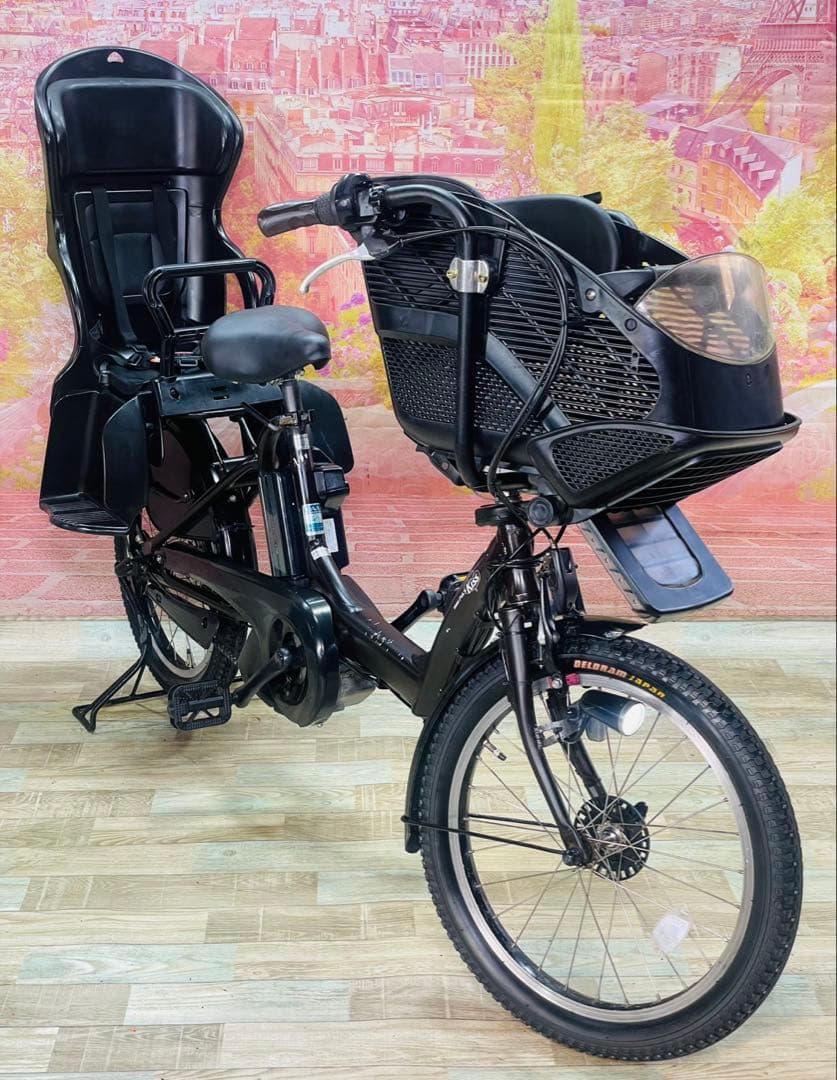 ZK3487 電動自転車 ヤマハ パスキス 子供乗せ 20インチ 送料無料