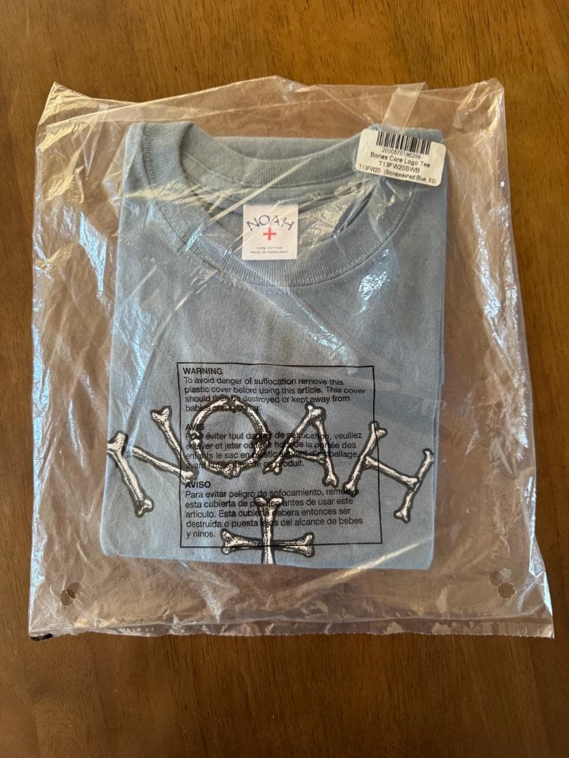 2月セール NOAH Bones Core Logo Tee XSサイズ