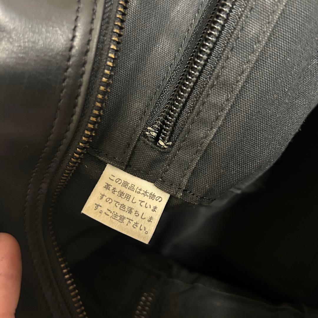 美品　ポーター　Porter 吉田カバン　メンズ　本革レザー　ブラック　ボストン