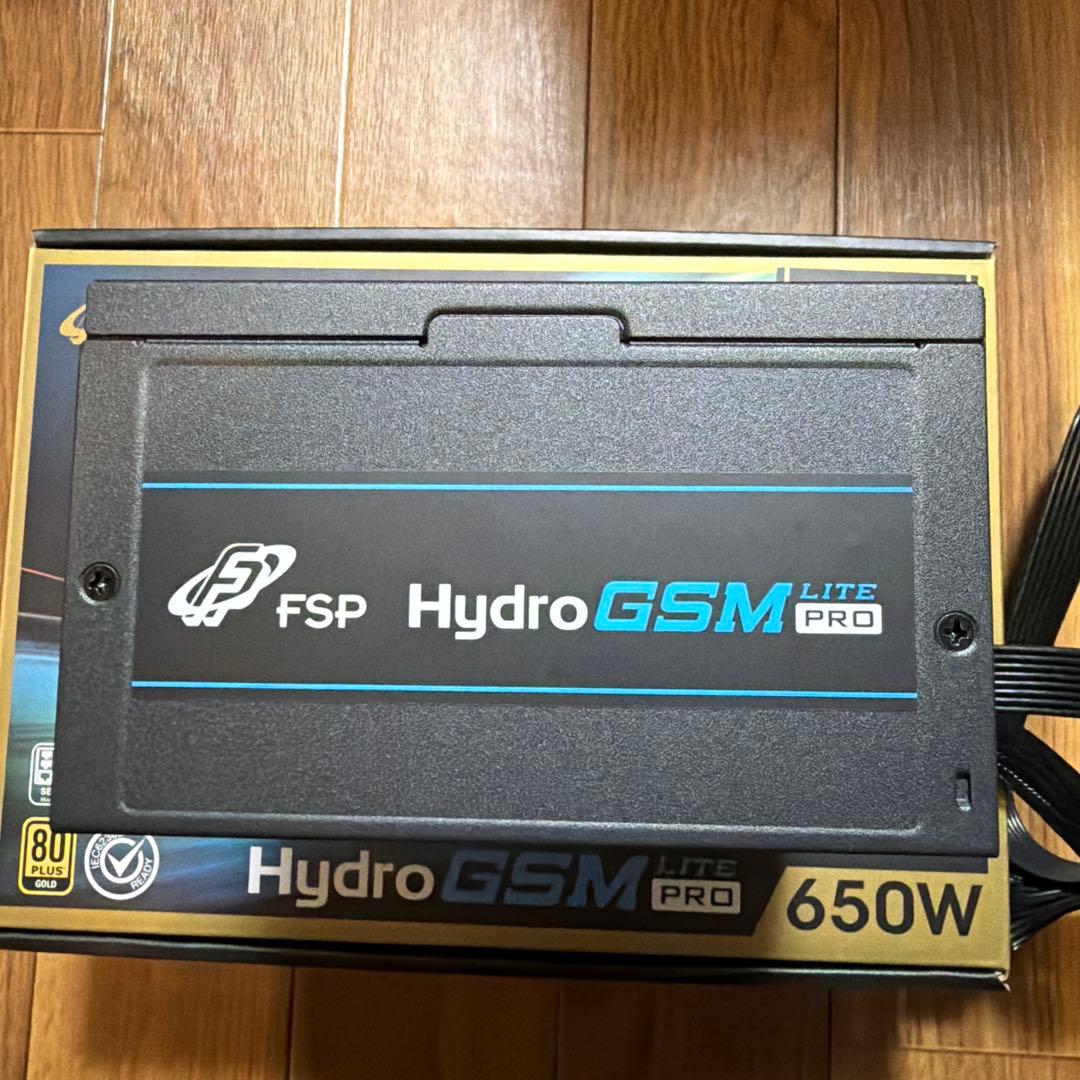 FSP Hydro GSM Lite PRO 650W PC用電源ユニット
