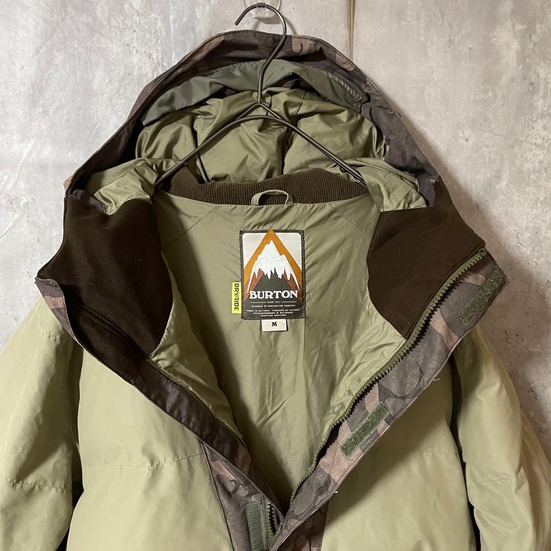 Burtonバートンスキーウェアスノーボードジャケットハーフジップパーカーフード