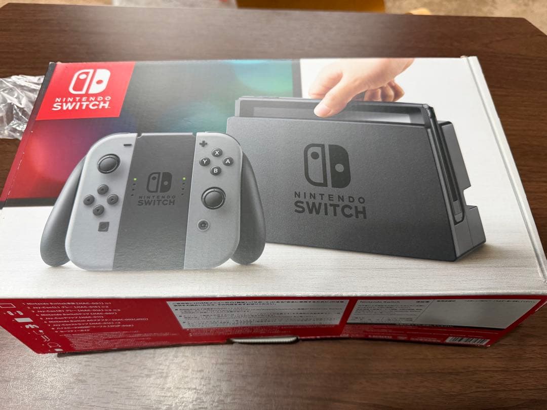 Nintendo Switch グレー 本体 箱あり