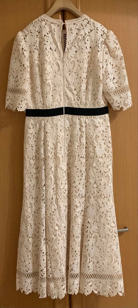 CELFORD セルフォード　レースワンピース　38 ピンクベージュ　美品