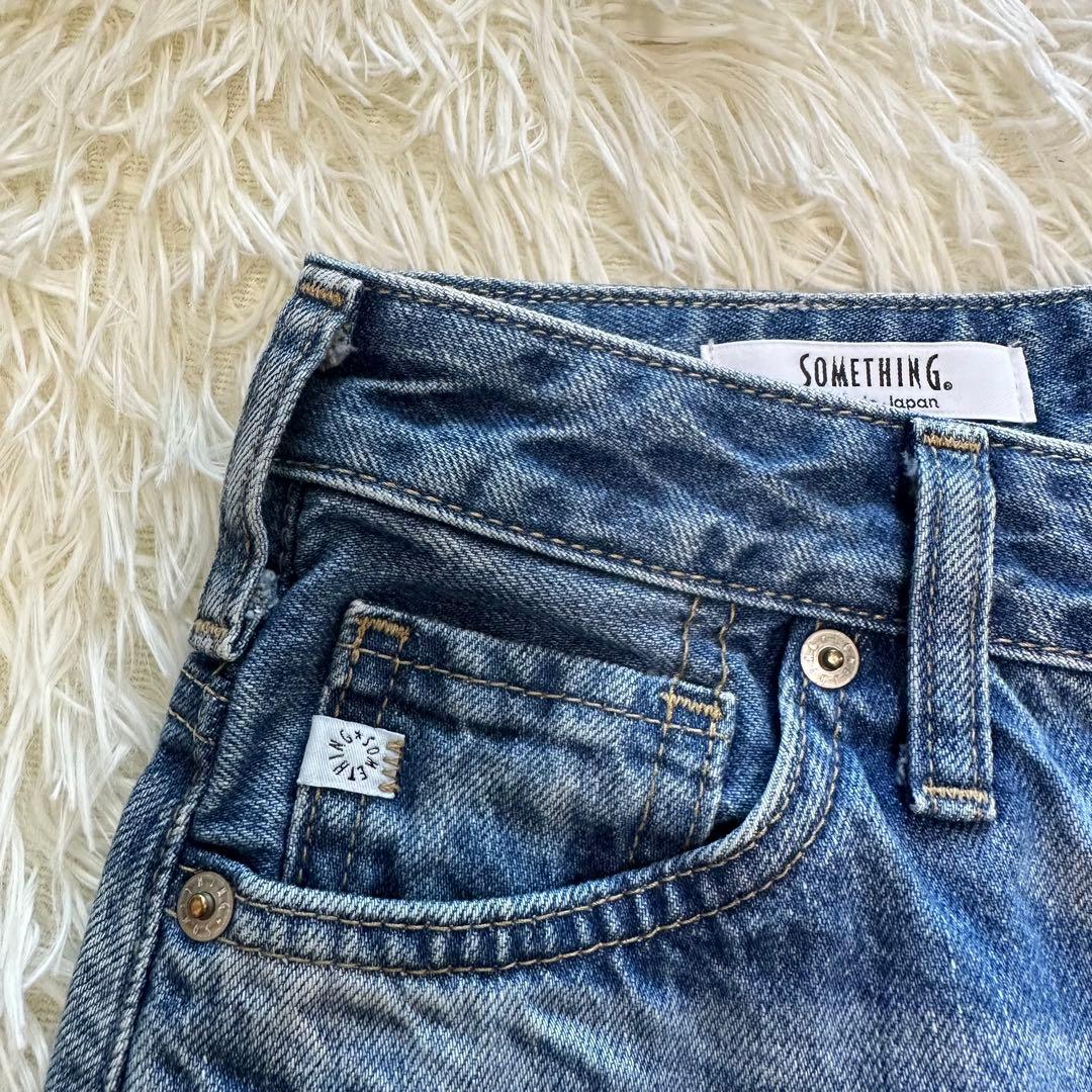 ［FASHIRU × SOMETHING］baggy fit Jeans