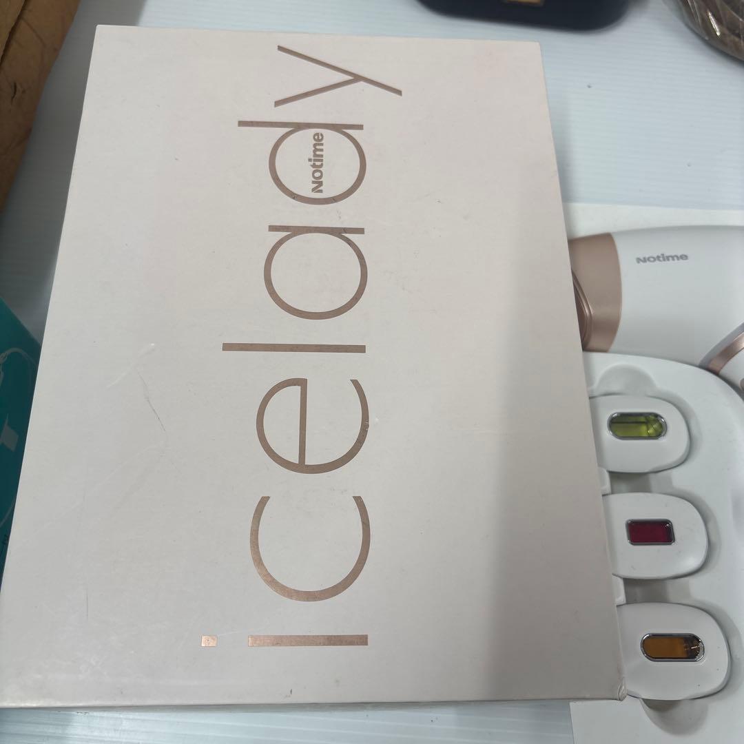 icelady SKB-1808 光美容器 脱毛器 カートリッジ3種付動作確認済