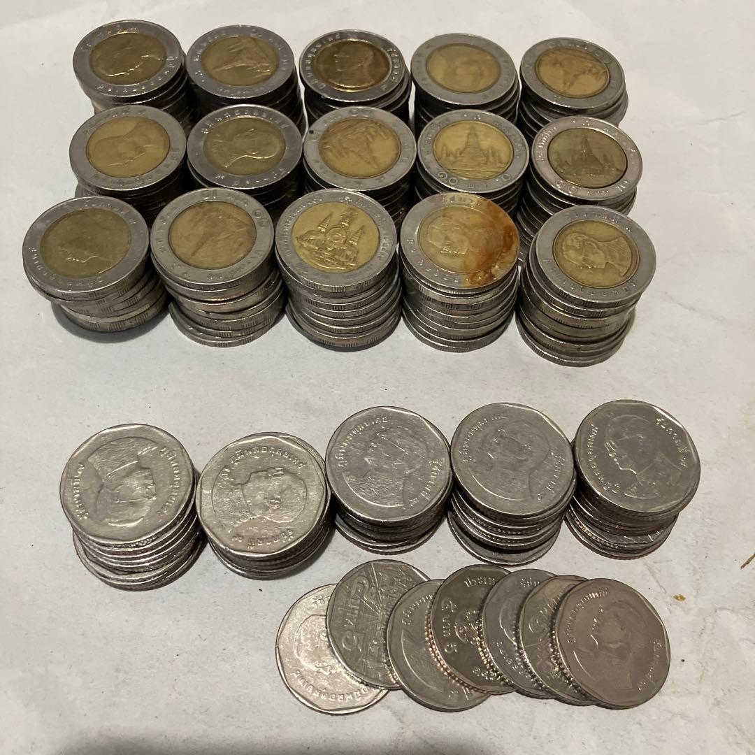 タイ　バイメタル　1,785バーツ　硬貨　　まとめて