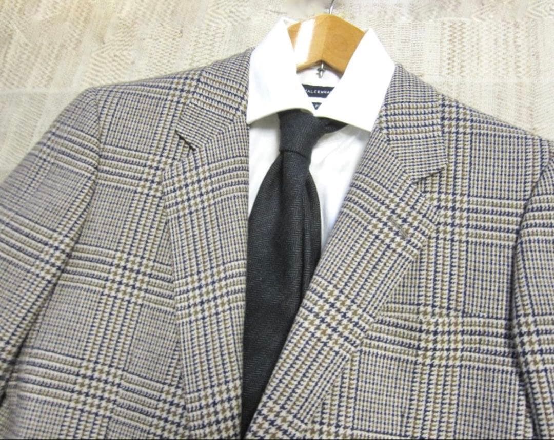 Aquascutum テーラードジャケット チェック柄