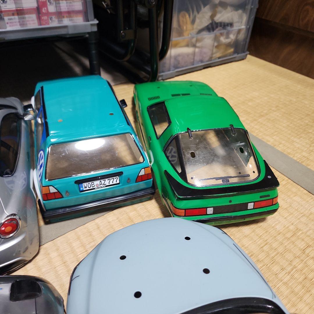 タミヤ　中古塗装済ボディとキラーボディランチアデルタセット