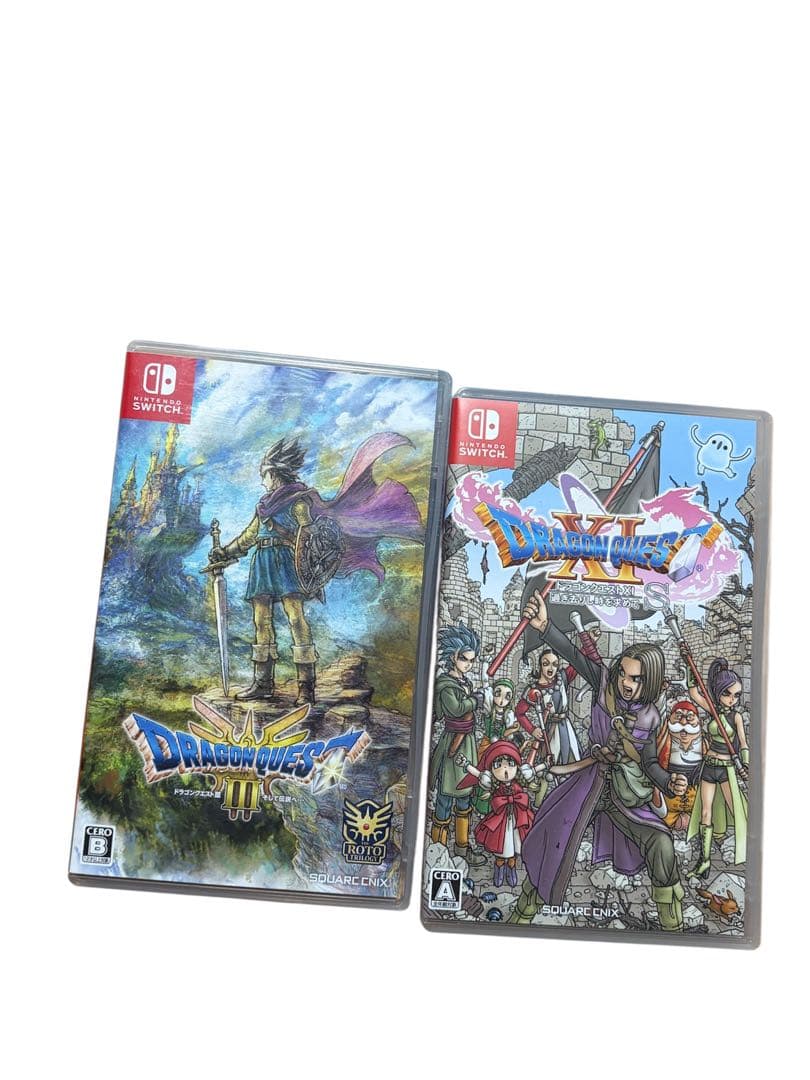 Nintendo switch ドラクエ3、11付き