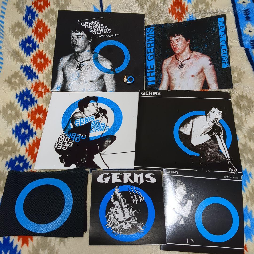 GERMS「CAT'S CLAUSE」7インチ、CD BOX