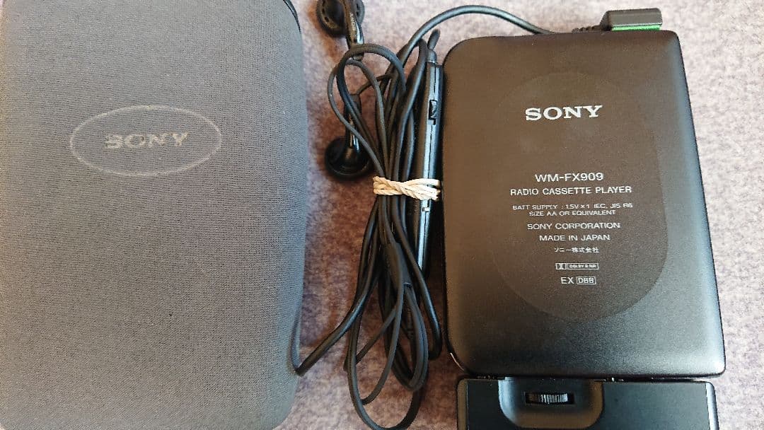 SONY WALKMAN ポータブルカセットプレーヤージャンク品