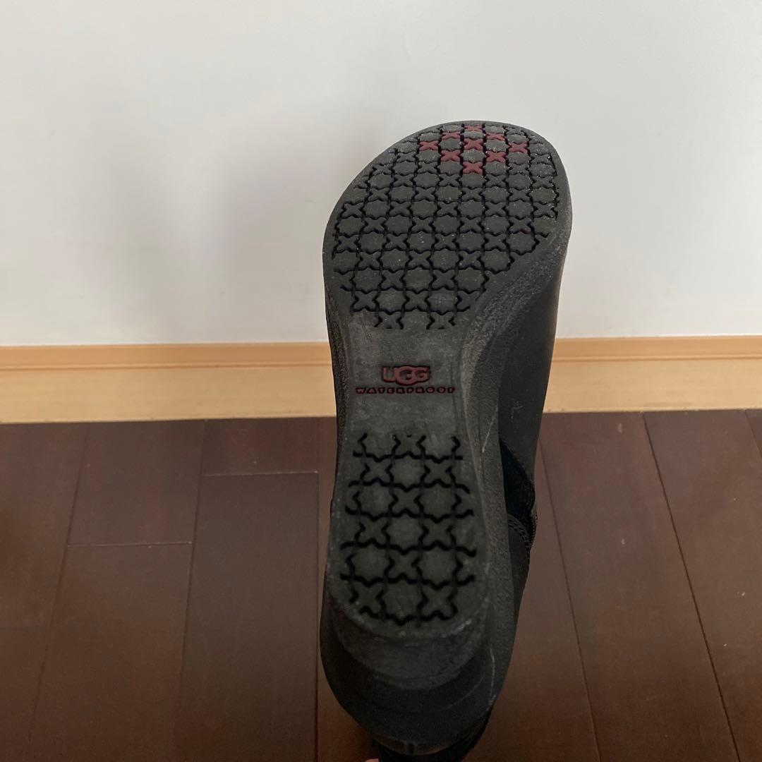 【新品】UGG ロングレザーブーツ　ウォータープルーフ　箱あり