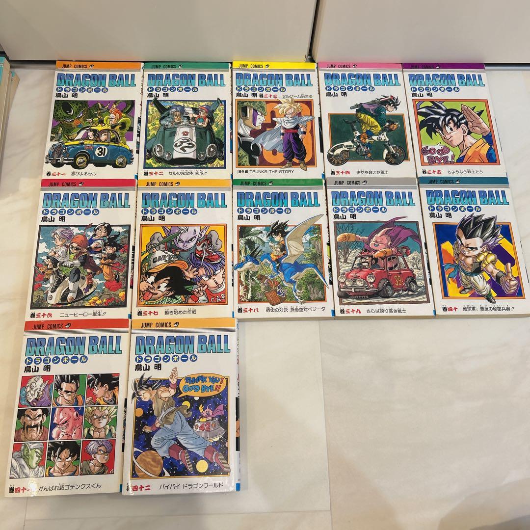 【初版多数/セット】ドラゴンボール 1〜42巻 全巻セット 旧装版 少年ジャンプ
