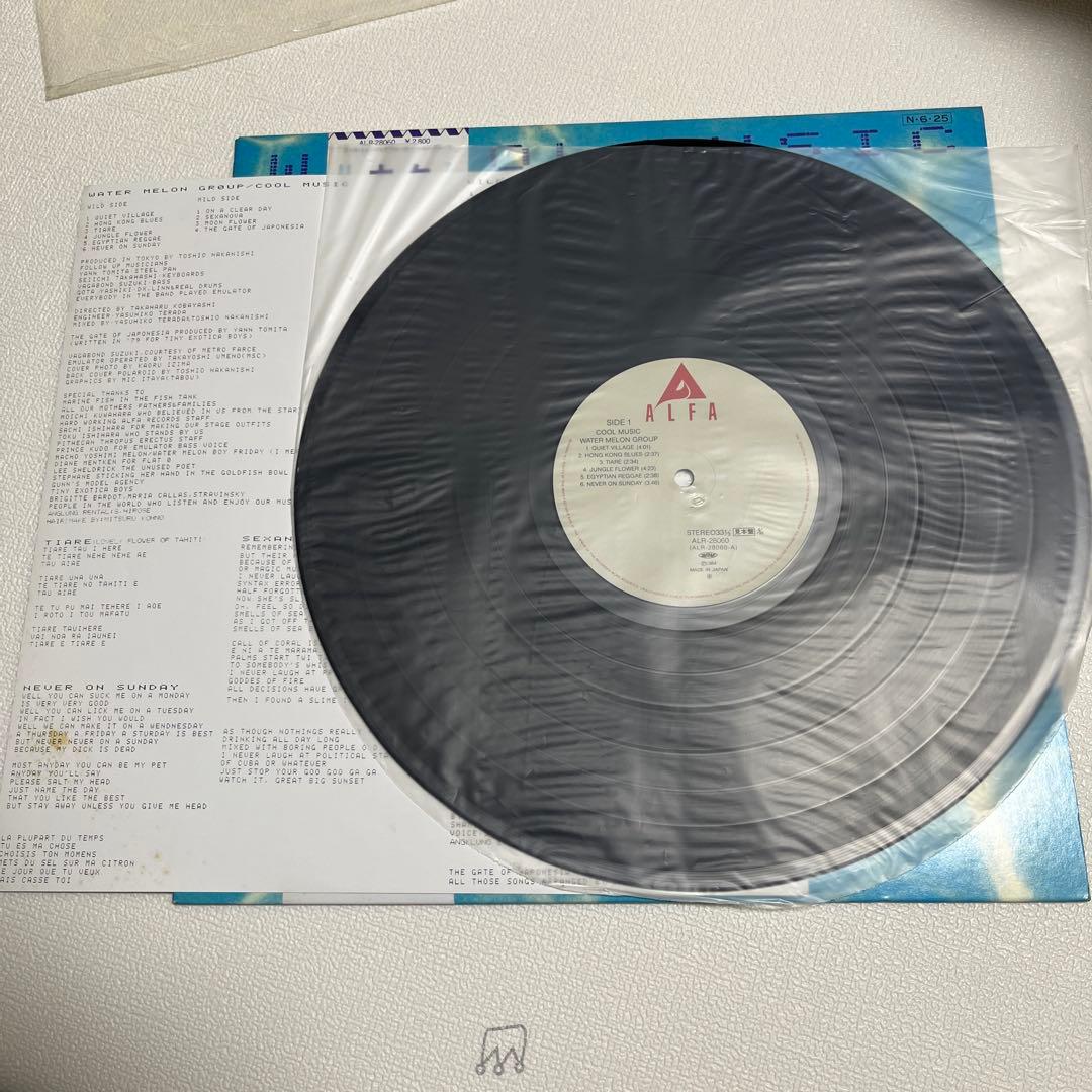 Water Melon Group Cool Music レコード　LP 見本盤