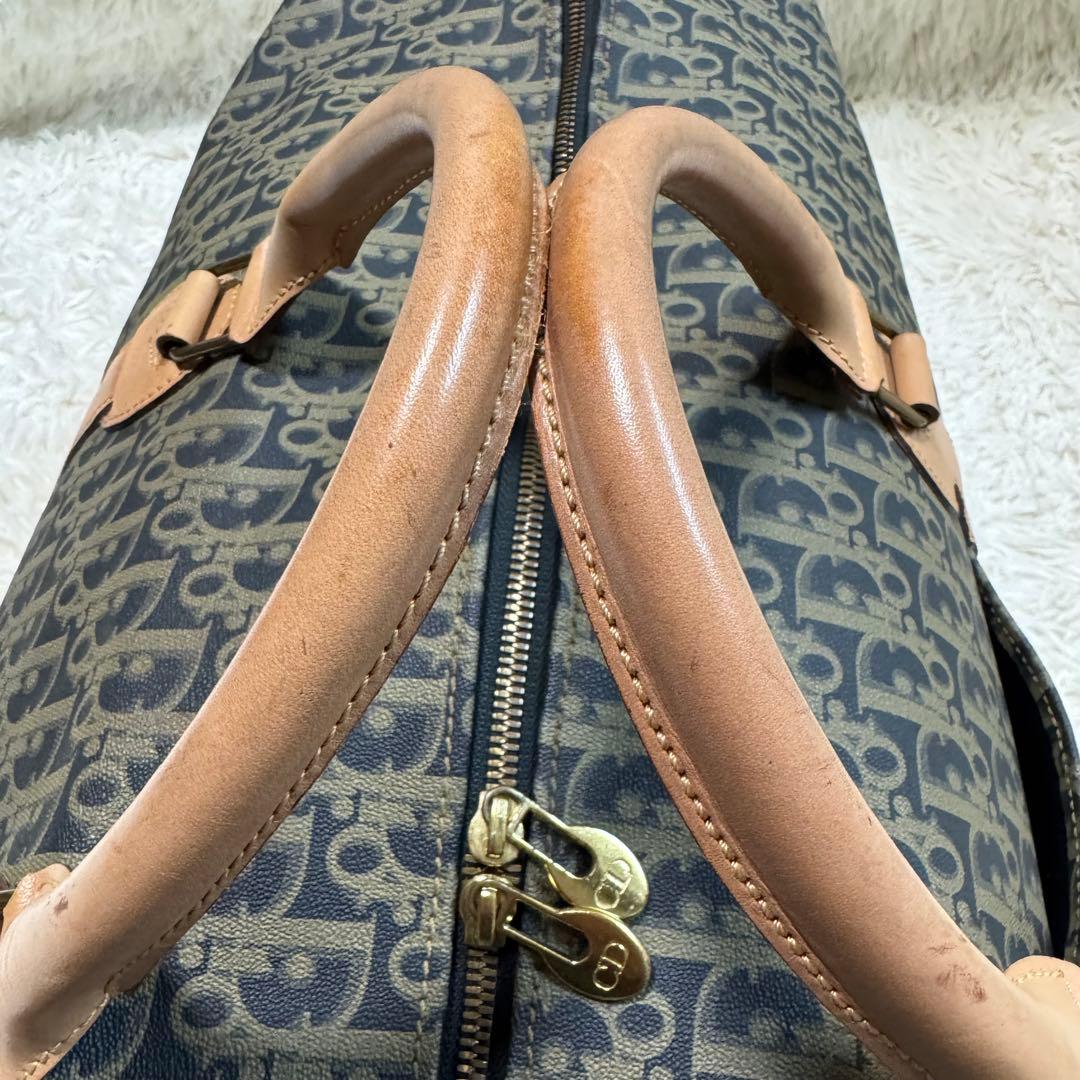 【超大容量】Christian Dior ボストンバッグ　トロッター　ディオール
