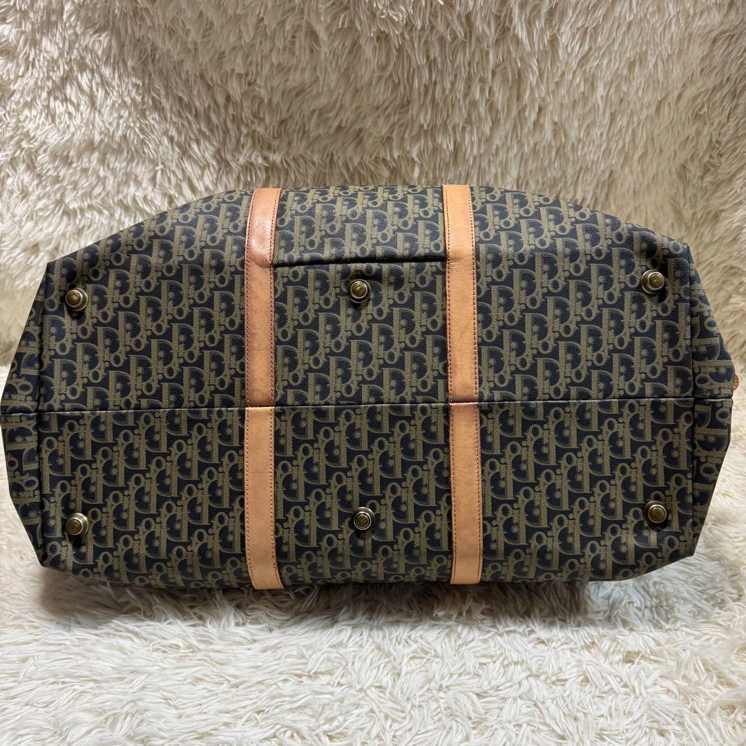 【超大容量】Christian Dior ボストンバッグ　トロッター　ディオール