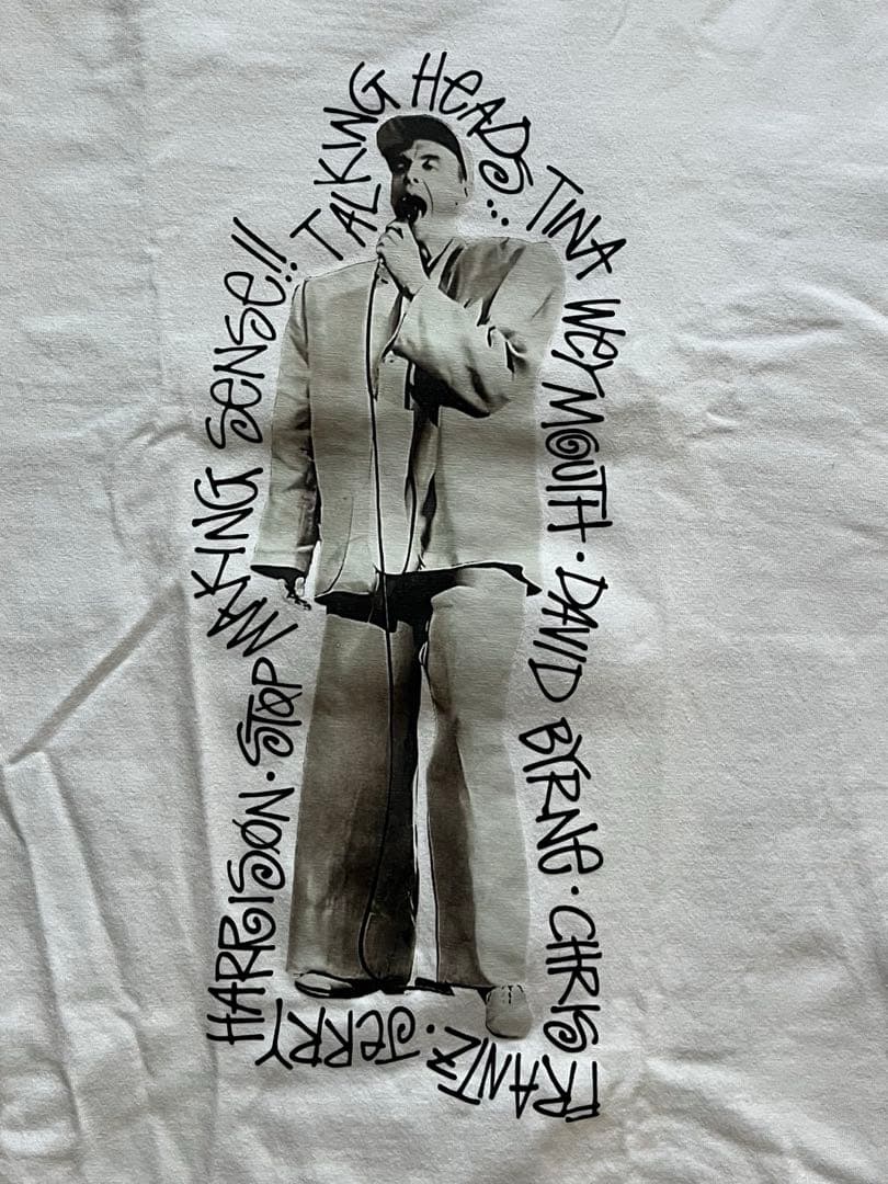 Stussy✴︎Talking Heads•S.M.S. Tee -XL