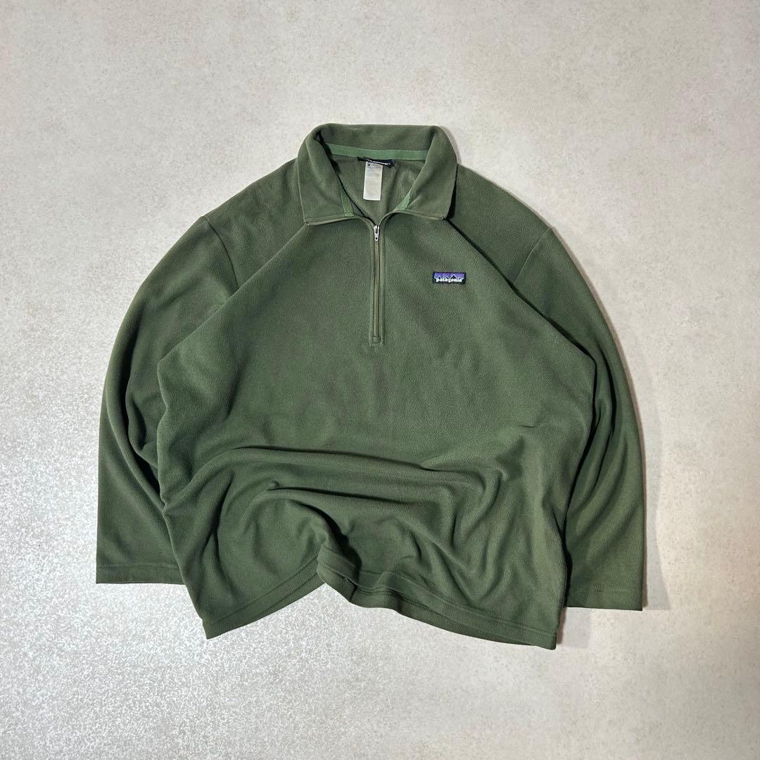 【着画あり】Patagonia ハーフジップ フリース archive y2k