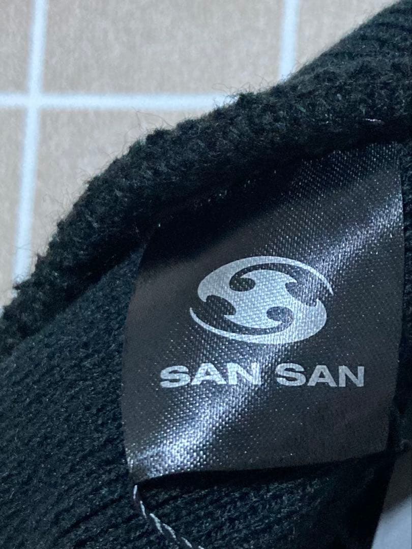 SANSANGEAR ニット帽 黒