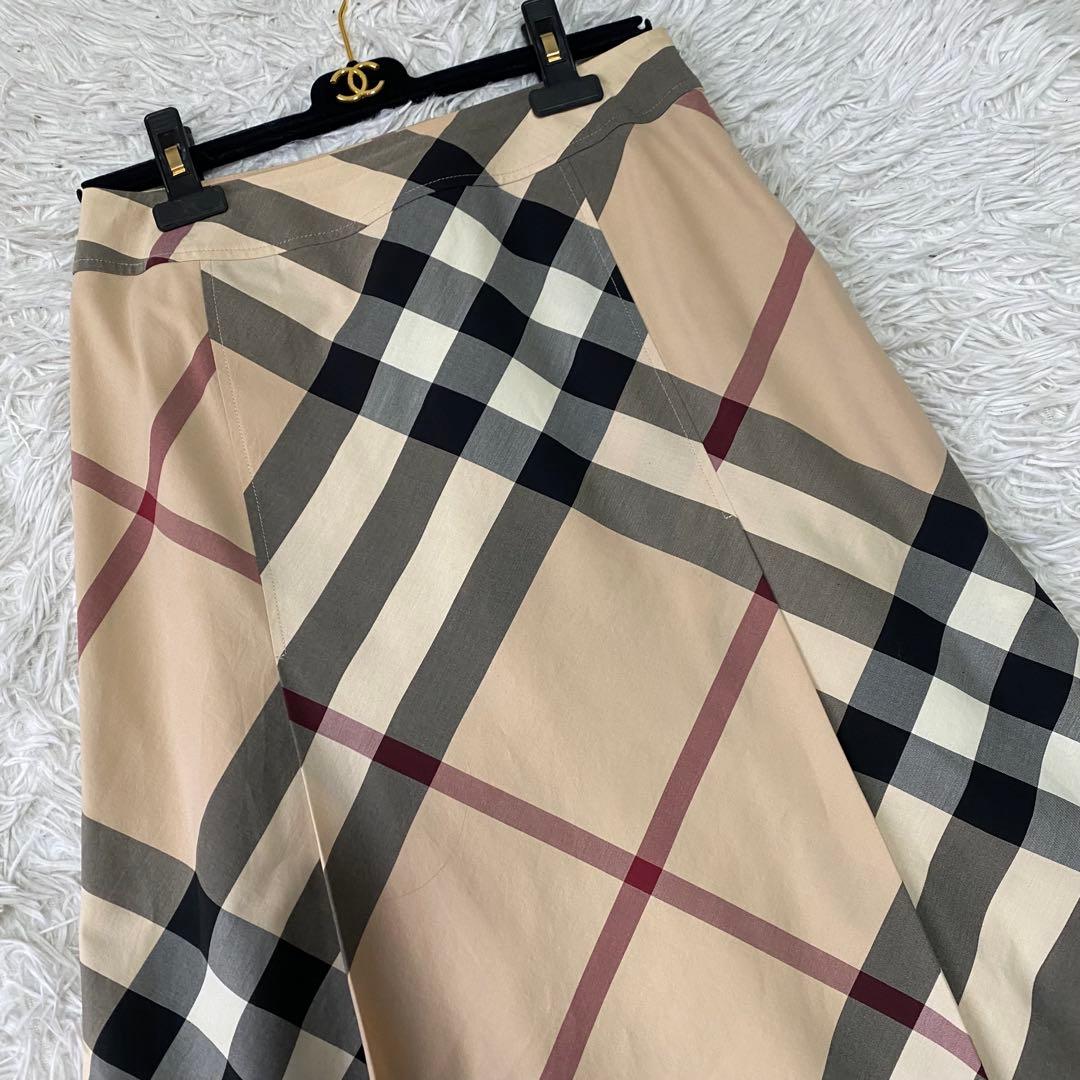 BURBERRY LONDON メガチェック ロングスカート 大きいサイズ 13