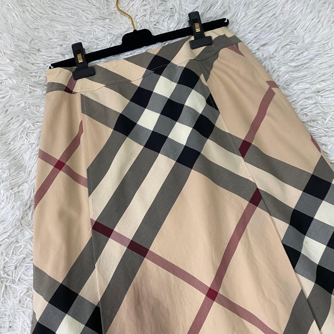 BURBERRY LONDON メガチェック ロングスカート 大きいサイズ 13