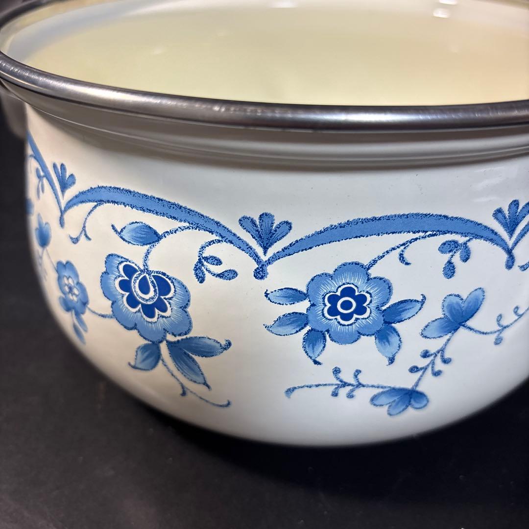 Noritake ホーロー　両手鍋　片手鍋