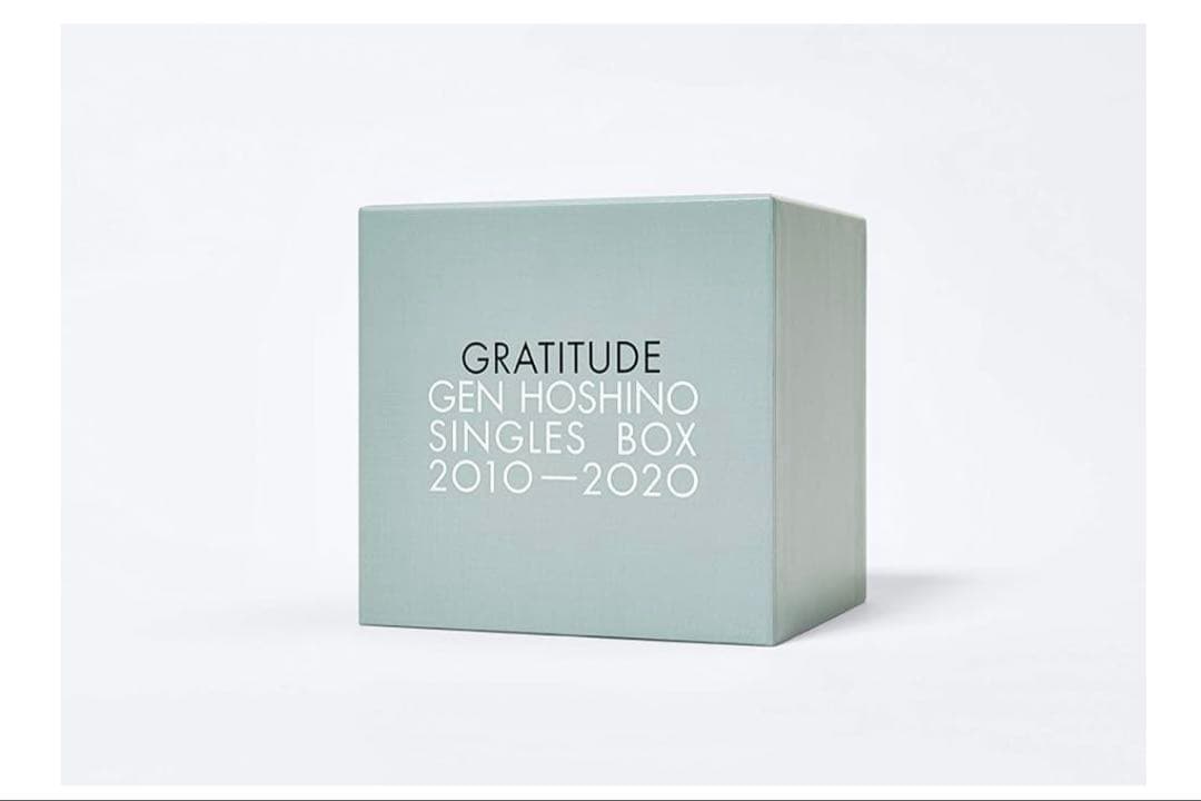 邦楽 Gen Hoshino Singles Box GRATITUDE