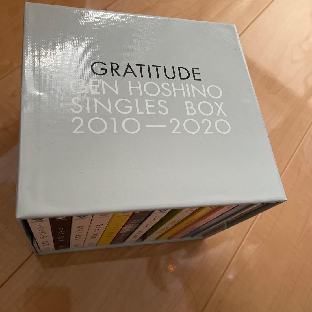 邦楽 Gen Hoshino Singles Box GRATITUDE