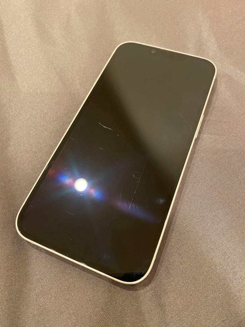 【ジャンク品】Apple iPhone 14 ホワイト 本体のみ