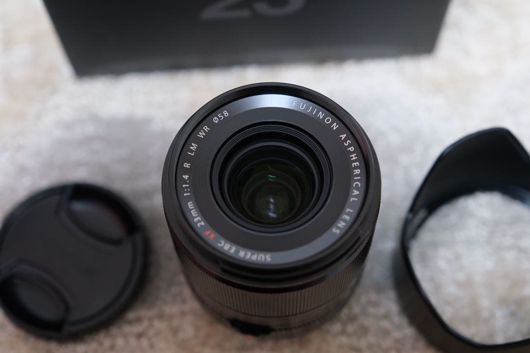 美品　富士フイルム　XF23mm F1.4 R LM WR Xマウント