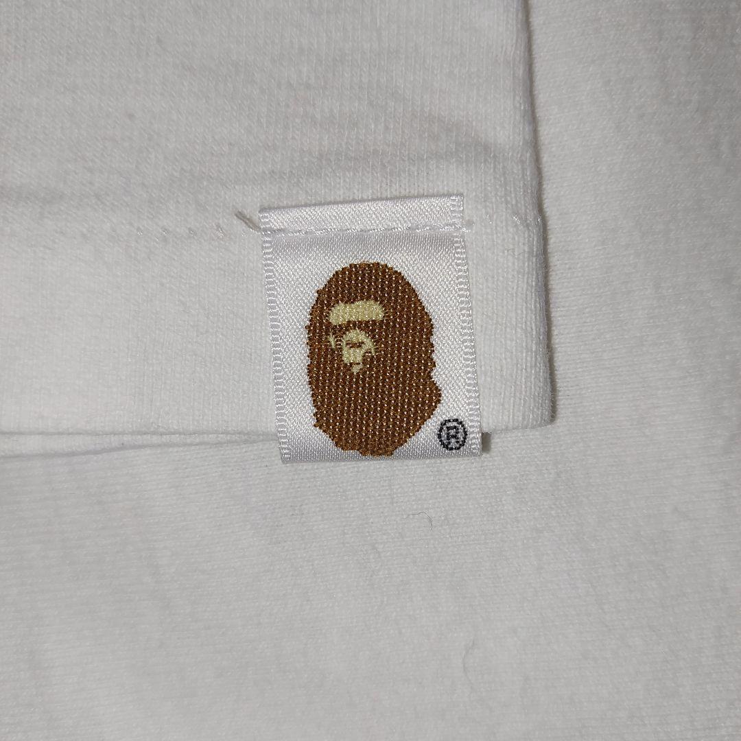 A BATHING APE ホワイト Tシャツ M