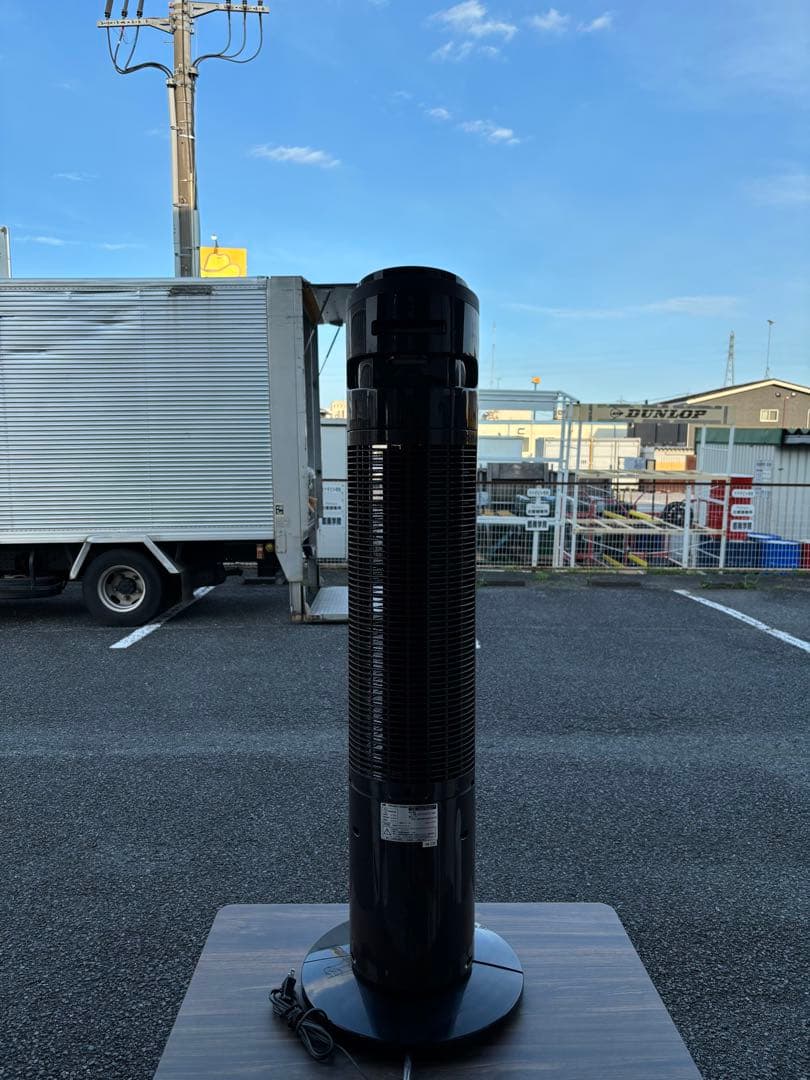山善 YAMAZEN タワー型扇風機 YSR-BWX100(BM) 2019年製