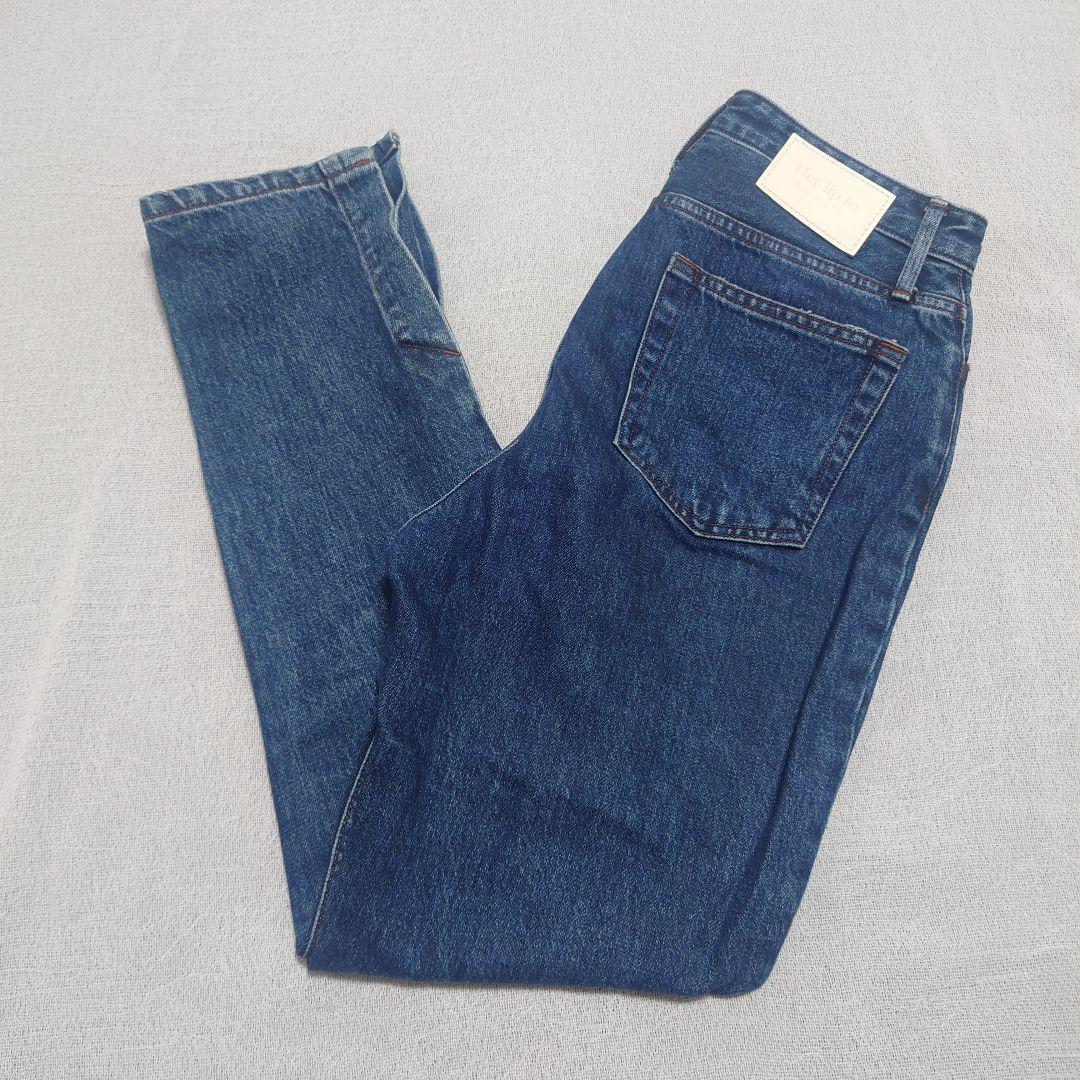 パンツ herlipto Tokyo High Rise Jeans 26 indigo