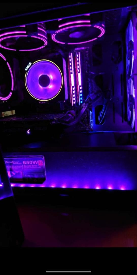 PCケース(自作PC用) Tuf Gaming PC GTX 1660S/R7 3700X/32GB