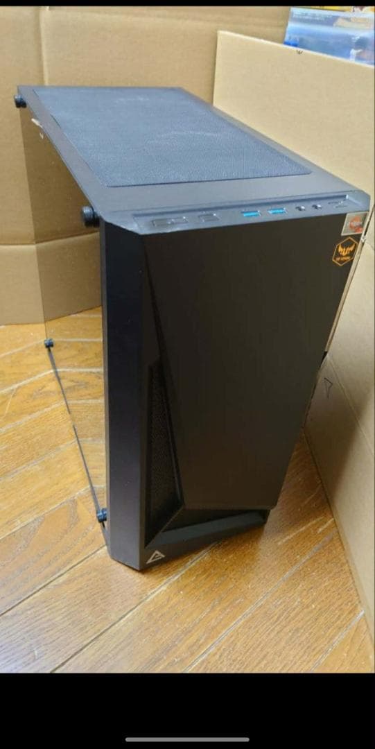 PCケース(自作PC用) Tuf Gaming PC GTX 1660S/R7 3700X/32GB
