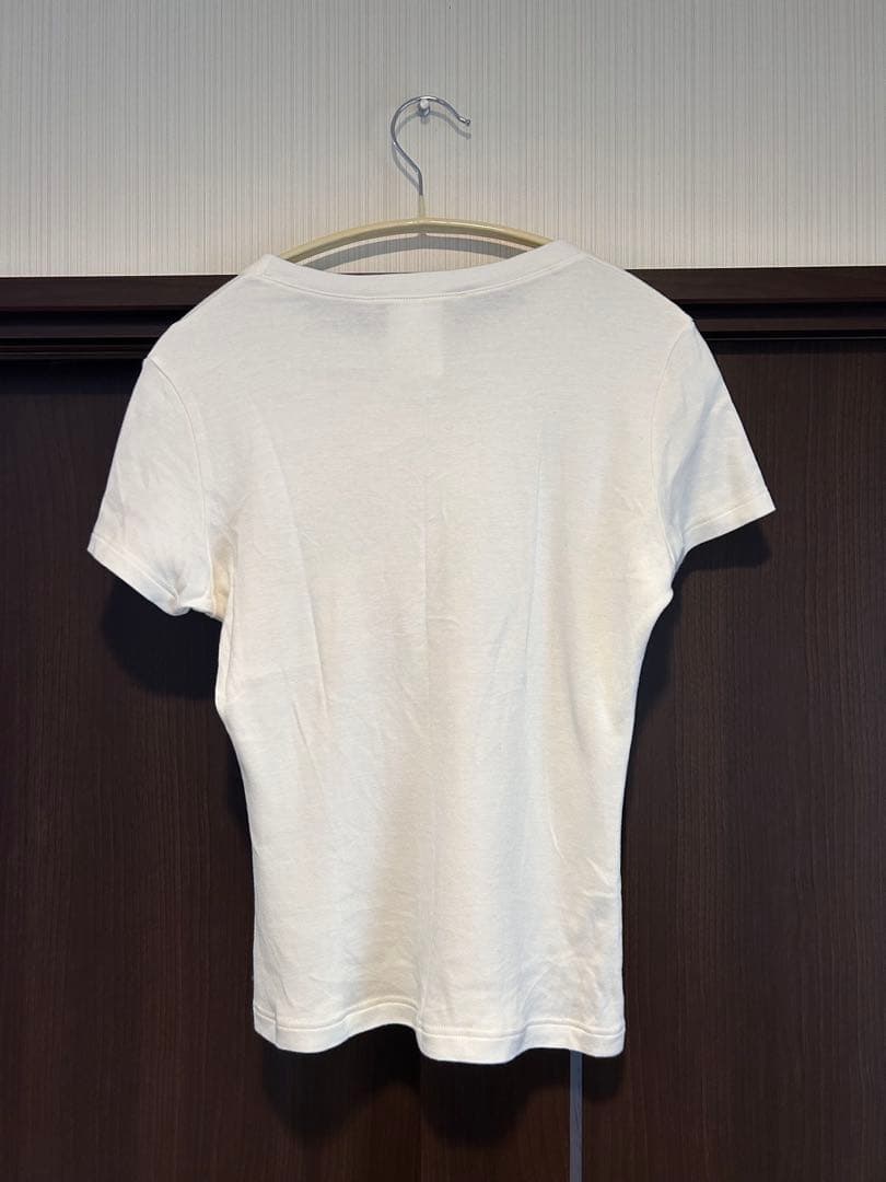Christian Dior 花柄刺繍 Tシャツ 36