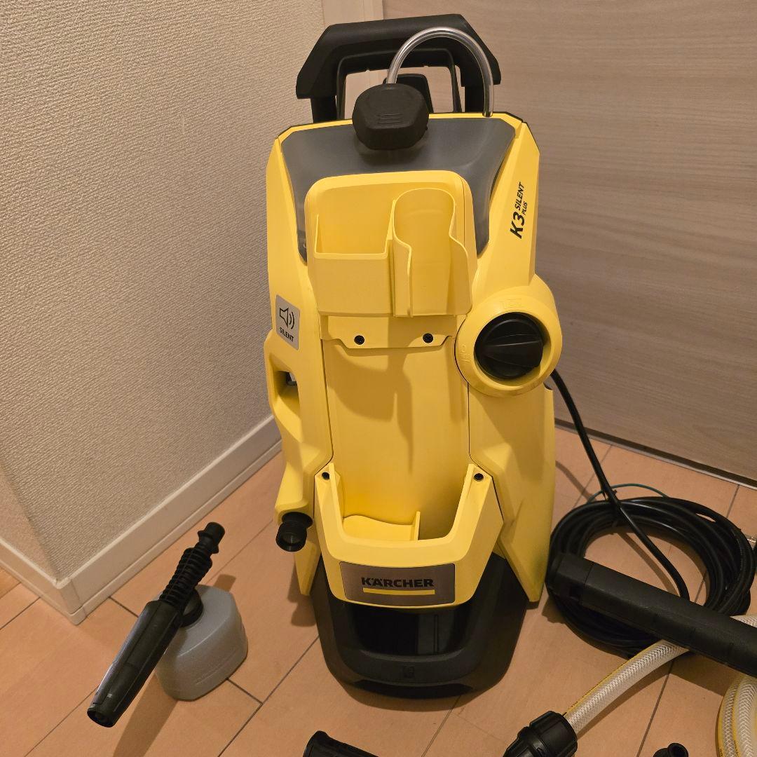 ケルヒャーの家庭用高圧洗浄機 K3サイレントベランダ極美品