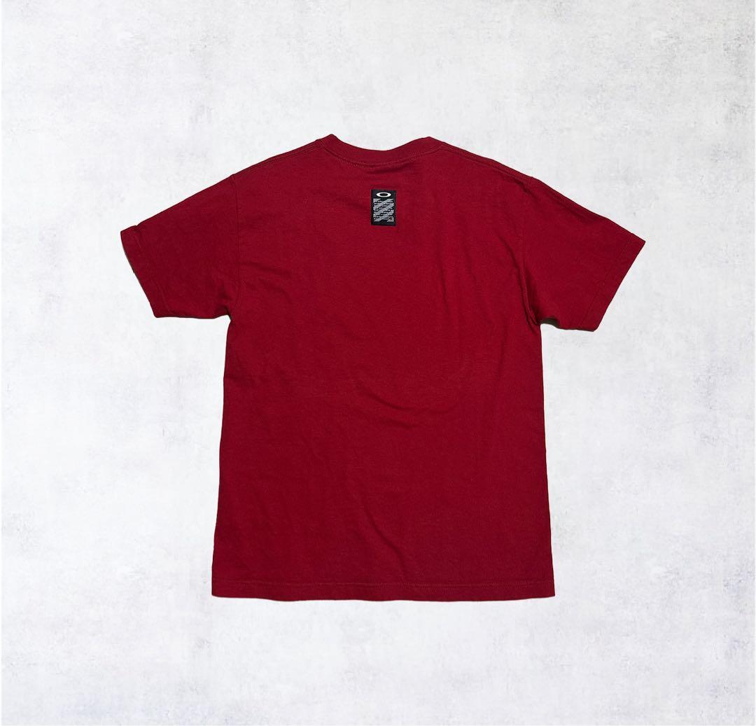 90s 00s oakley 赤タグ Tシャツ