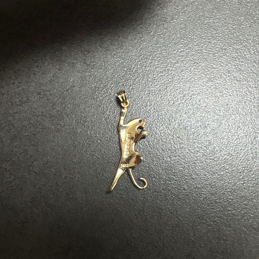 supreme 14k panther ペンダント